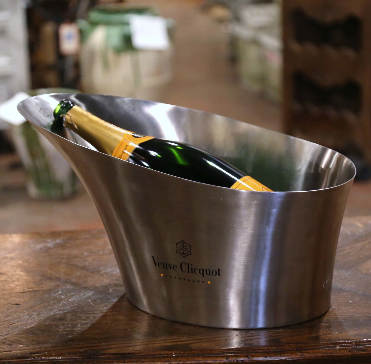 Gorgeous Large Champagne Cooler-Veuve Clicquot-VCP For Sale at 1stDibs